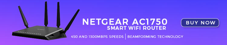 Netgear AC1750 Smart Wi-Fi Router