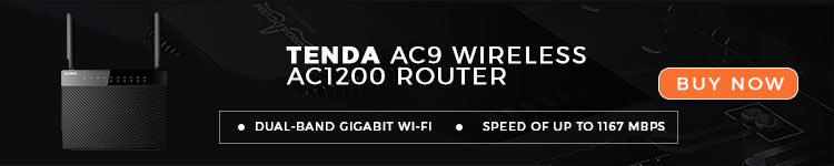 Tenda AC9 Wireless AC1200 Router